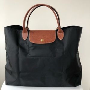 Longchamp Le Pliage Cabas Open Tote